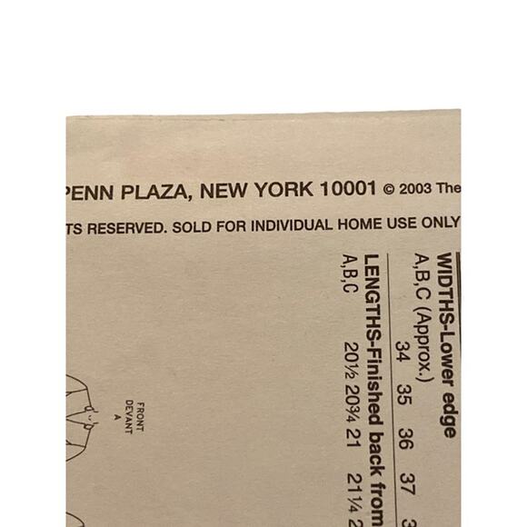 Sewing Pattern Vogue V7828 Fitted Wrap Blouse 12 14 16 - Picture 5 of 7